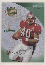 1997 Absolute Beginnings Bronze Redemption William Floyd #40 14gy