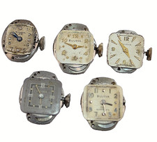 Lady's vintage x5 Wrist Watch Movements BULOVA Vintage
