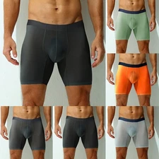 11) Stylish Men's Underpants Middle Waist Boxer Shorts Comfortable and Sexy