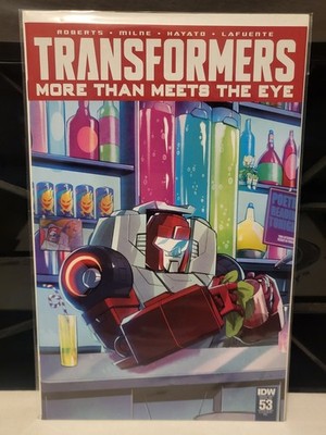 Transformers More Than Meets the Eye #53 RI IDW Retailer Incentive Variant Comic