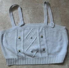 cropped knitted top wild fable