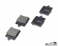 Bremsbelagsatz Ate-System Hinten FüR Mercedes CLK Cabrio SLK S210 S124 96-11