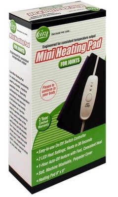 Cara Mini Heating Pad 9x9 In Washable Moist/Dry Multiple Settings Electric 1 Ct