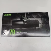 Shure SM7B Dynamic Microphone Cardioid Legendary Recording Works Tested TB03 4.0