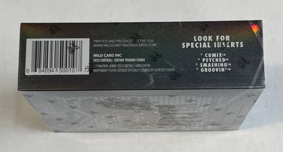 2023 Wild Card Alumination Draft Football Factory Sealed Hobby Box 6 Autos - Image 3 of 4