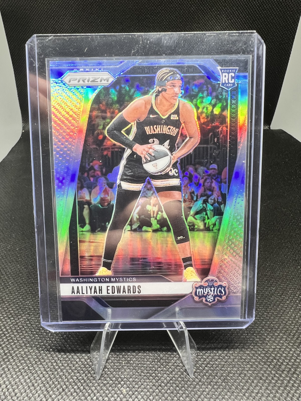 2024 Panini Prizm WNBA - Aaliyah Edwards #70 Silver Prizm (RC)