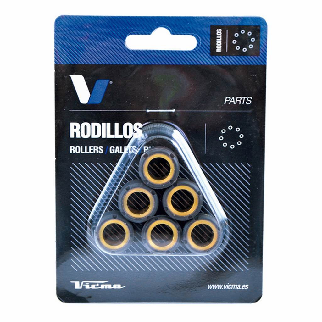 36291 - RULLI VARIATORE IN CARBONIO 16x13 4 5g compatibile con MALAGUTI CENTRO 5