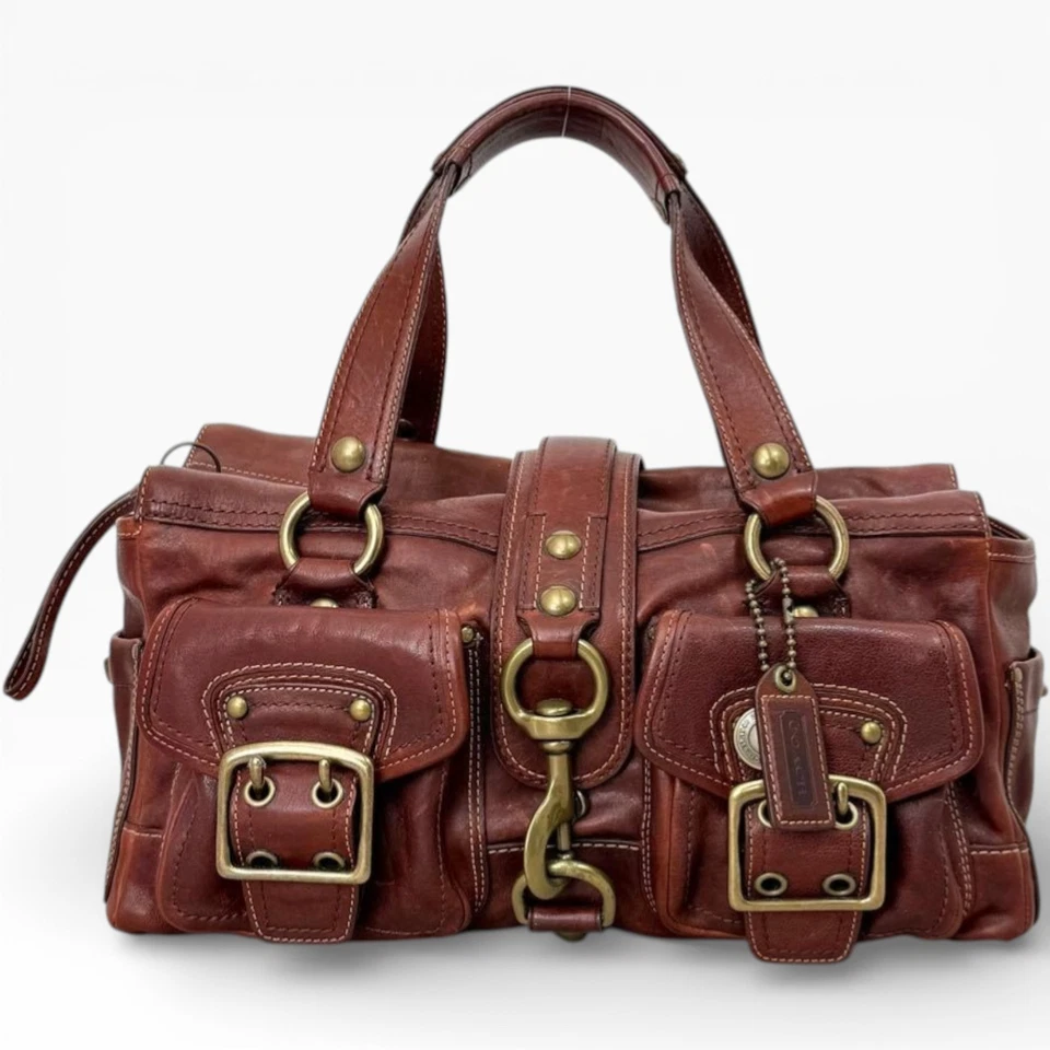 COACH Mandy Legacy 65th Anniversary Flap Satchel Bag COACH Mandy Legacy 65th Anniversary Flap Satchel Bag