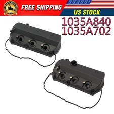2x Left Right Engine Valvecover W Gasket For Mitsubishi Outlander 2007-2009