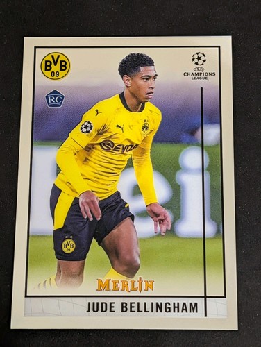 2020-21 Topps Merlin Chrome UEFA Champions League Jude Bellingham #31 RC