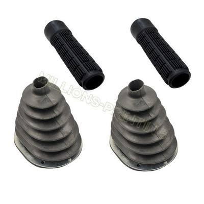 Rubber Steering Boots & Grips Kit For Bobcat 751 753 763 773 863 864 873 883 963