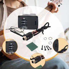 Piezoelectric Ukulele Pickup with Preamp, Lightweight And High