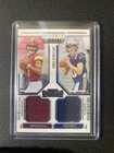 Jayden Daniels Drake Maye 2024 Panini Contenders Rookie Ticket Dual Patch RC
