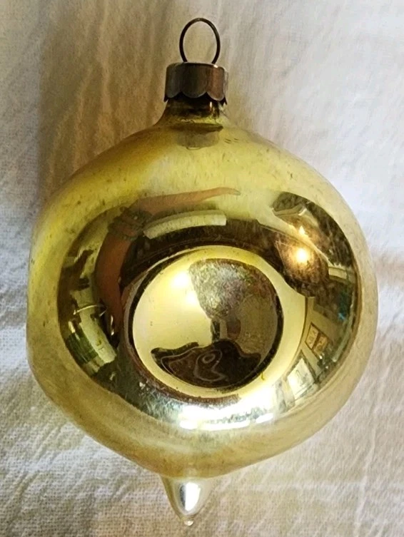 Glass Santa Christmas Collectible Holiday & Seasonal Ornaments