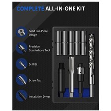 Complete M11x1.25 Metric Thread Restoration Set, 10 Inserts