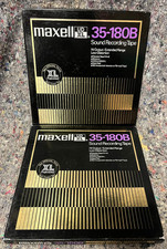 2 x Maxell UD XL 35-180 B Tonband auf Aluspule 26,5cm