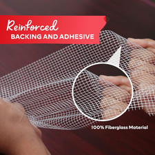 Drywall Repair Mesh Tape - 6-Inch X 90-Foot Mesh Tape for Drywall Repair, Fib...