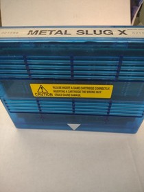 SNK Metal Slug X MVS Cartridge for Neo Geo Arcade Cabinets, Blue w White Label 
