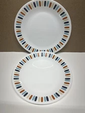 Corelle Payden Pattern 6-3/4" Salad  Plates - Set of 2
