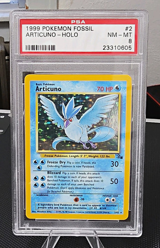 Articuno (Unlimited) graded PSA 8 for sale on eBay