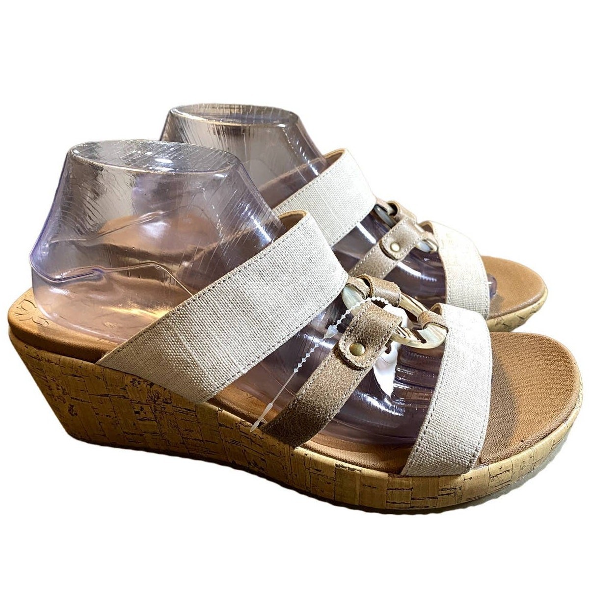 Skechers Beverlee Sail Away Wedge Sandal Size 10 Comfort Foam Womens