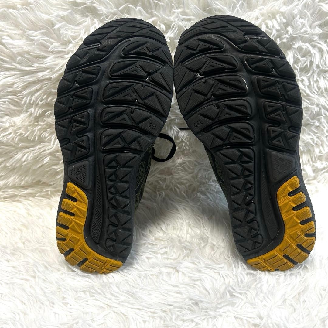 Asics Men's Running Shoes GORE-TEX Olive Green 25cm Excellent Condition thumbnail 14