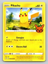 Pikachu 049/203 Trick or Trade Promo