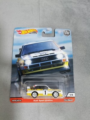 Hot Wheels Car Culture Thrill Climbers Audi Sport quattro Premium GJP94 Neu