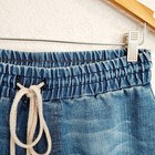 Grunge Distressed Elastic Waist Jeans Size Medium — photo 7