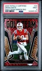 2024 PANINI TOTALLY CERTIFIED GOLD TEAM MIRROR RED #20 DRAKE MAYE RC /249 PSA 9