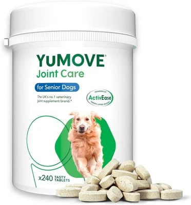 Lintbells YuMOVE Adult Dog Joint Supplement for Stiff Older Dogs 240 Tablets