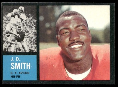 J.D. Smith 1962 Topps #153 - San Francisco 49ers