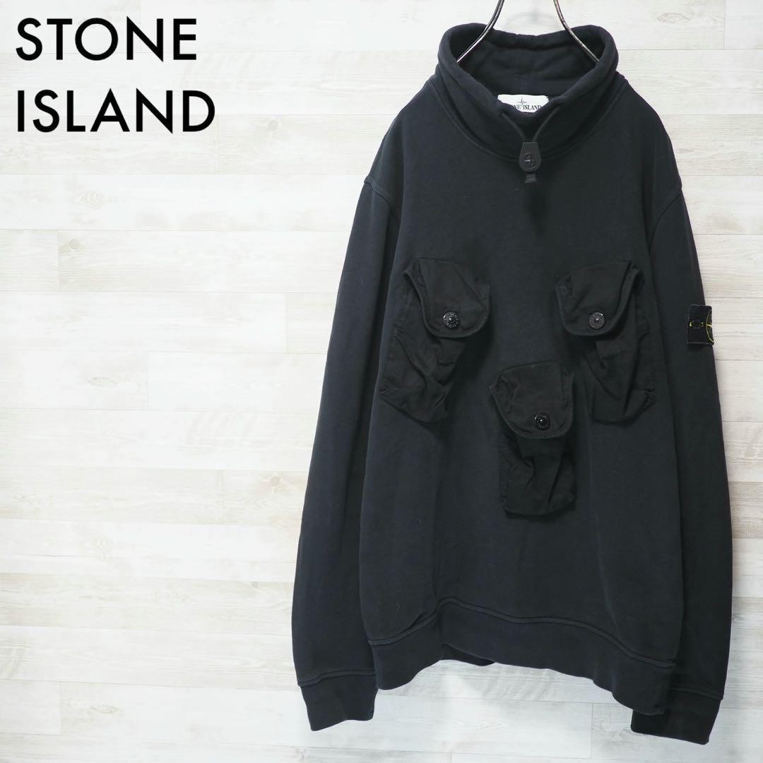 For MEN STONE ISLAND STONE ISLAND 21AW Multi Pocket Sweat L For MEN STONE ISLAND STONE ISLAND 21AW Multi Pocket Sweat L