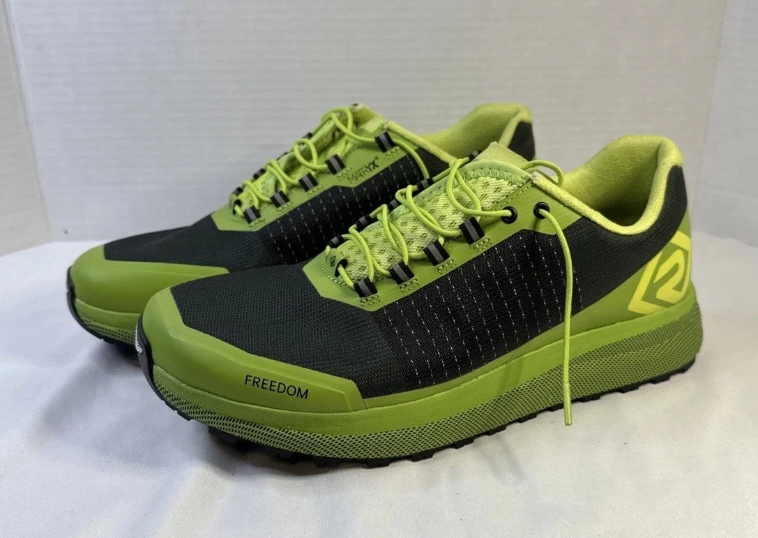 Ronhill Freedom Mens Trail Running Shoes Green Offroad All-Terrain Size 10 US