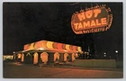 Vintage SOUTH OF THE BORDER HOT TAMALE Neon Sign Postcard Dillon SC I-95