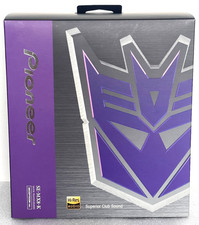 Transformers PIONEER SE-MX8-K Headphone Decepticon Version, BOXED and NEW.