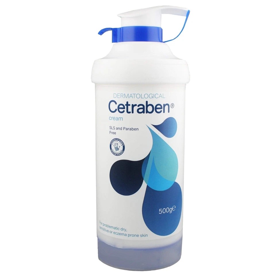 Cetraben Emollient Cream Pump Dispenser 500g