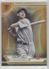2018 Topps Triple Threads Amber 96/199 Ted Williams #64 HOF s3g