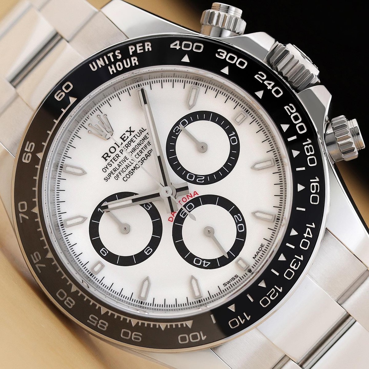 2025 NEW CARD ROLEX DAYTONA COSMOGRAPH 126500LN PANDA WHITE