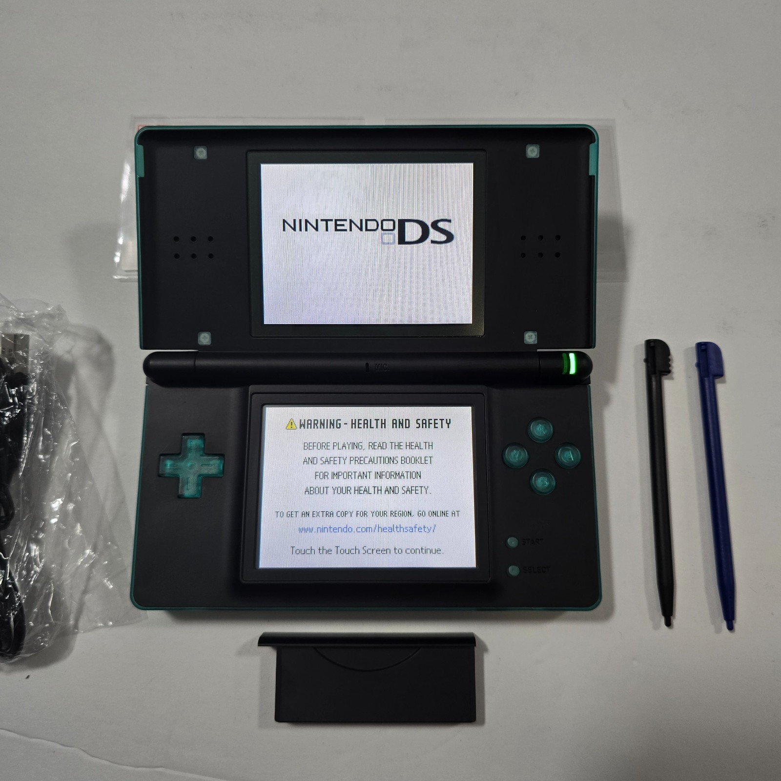 Nintendo DS Lite With Charger, Stylus, GBA Cover Brand New System CHOOSE COLOR