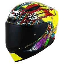 Suomy Track-1 Chieftain Helmet Yellow - XL KTT10004-XL