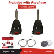 2x New Replacement Entry Keyless Remote Car Key Fob For Dodge Chrylser Kobdt04a 2x New Replacement Entry Keyless Remote Car Key Fob For Dodge Chrylser Kobdt04a