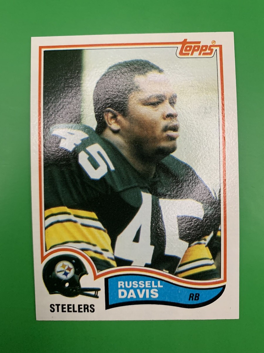 topps ハーランド　ハヴェルツ　デイビス　マッケニー　レギュラーカード 1982 Topps Russell Davis RC Pittsburgh Steelers #208 | eBay