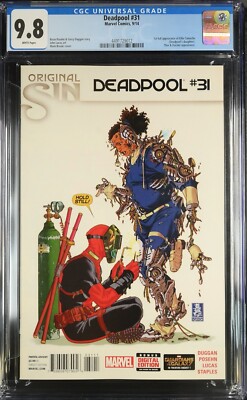 Deadpool #31 CGC 9.8 1st full Deadpool's Daughter Ellie Camacho Marvel 2014