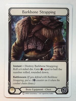 Flesh And Blood History Pack Vol.1 Barkbone Strapping 1HP008 NM/M