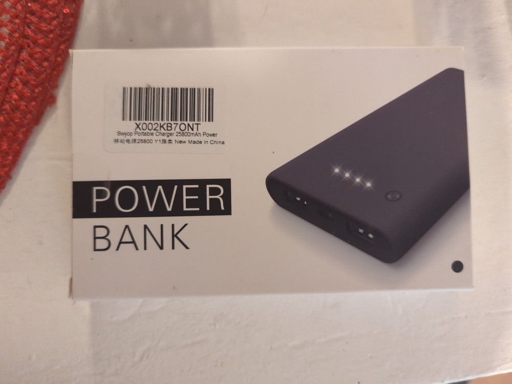 25800mAh Ultra-Portable Power Bank for Fast Charging On-The-Go
