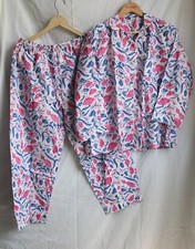 Floral Print Cotton PJ Set Bridesmaid Pajama Set Women Nightwear Suit Rainbow Ar