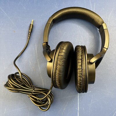 ROLAND RH-5 BLACK STUDIO MONITOR AUDIO HEADPHONES. 3.5mm Wired. EXCELLENT.