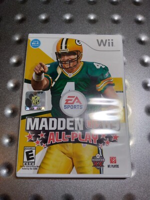 Madden NFL 09: All-Play (Nintendo Wii, 2008) Complete Tested & Working ...