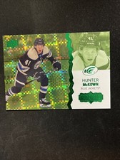 23-24 UD Ice Hockey Rookie Green SP Parallel 128 Hunter McKowen